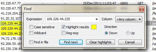 search gui