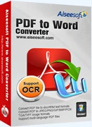 Aiseesoft PDF to Word Converter