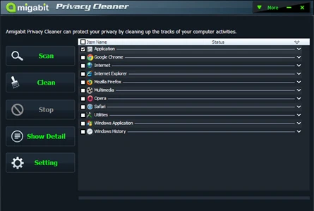 Amigabit Privacy Cleaner-sc