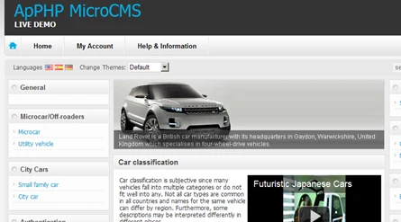 ApPHP MicroCMS Discount Coupon Code demo ApPHP MicroCMS Discount Coupon Code demo