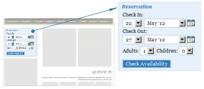 ApPHP Hotel Site Discount Coupon Code widget