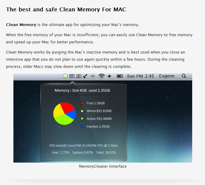MemoryCleaner for Mac-sc