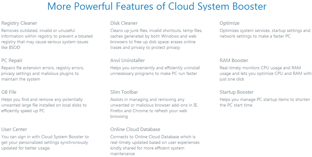 Cloud System Booster-sc