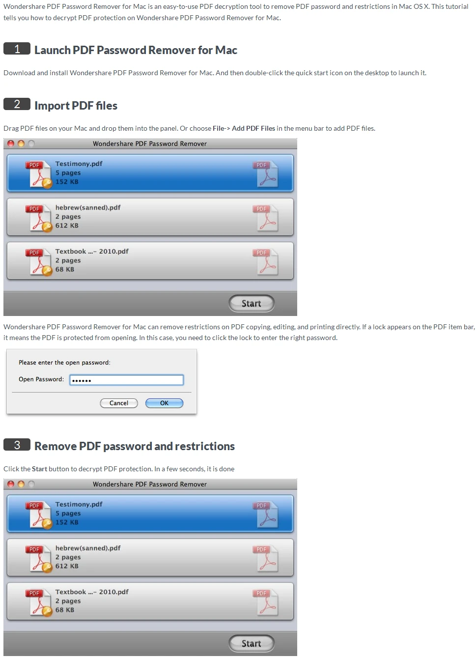 Wondershare PDF Password Remover for Mac-sc2