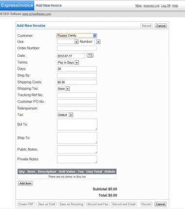 20% Off - Express Invoice Professional (Win/Mac) Discount Coupon Code
