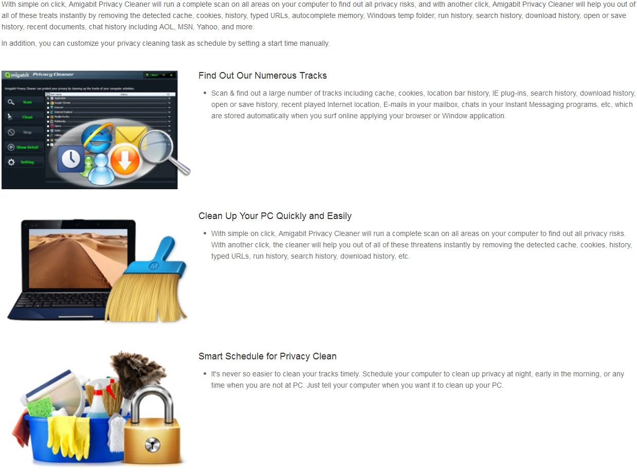 Amigabit Privacy Cleaner-sc2