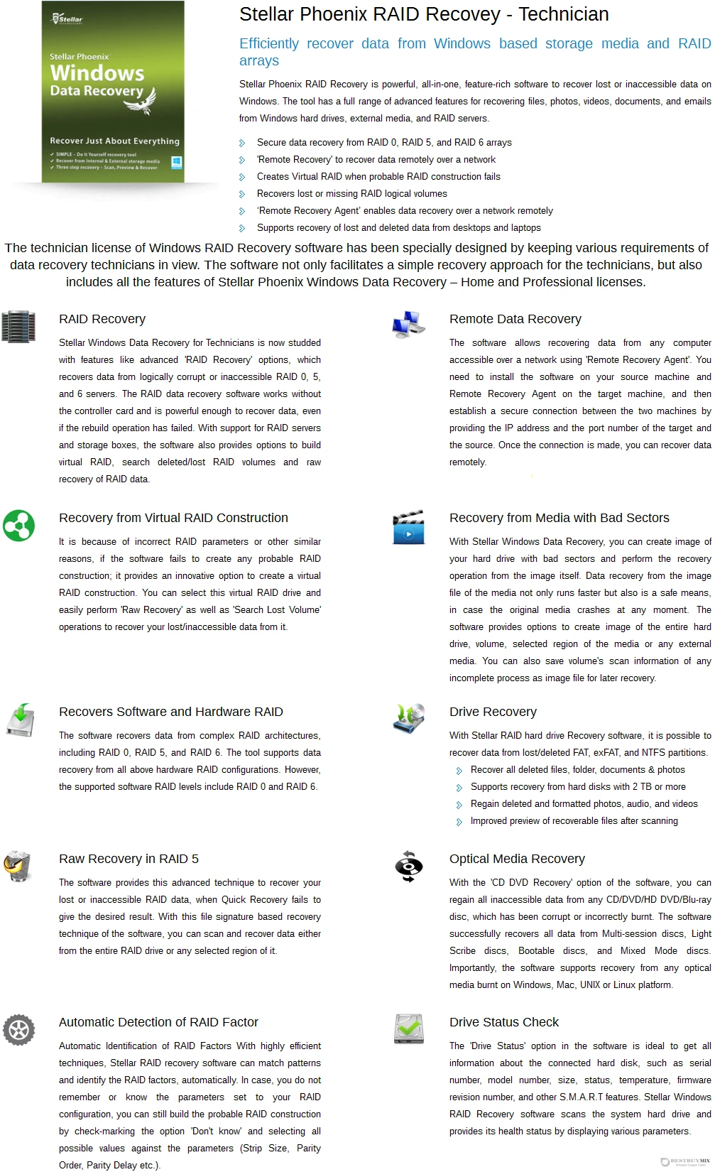 Stellar Phoenix Windows Data Recovery Tech