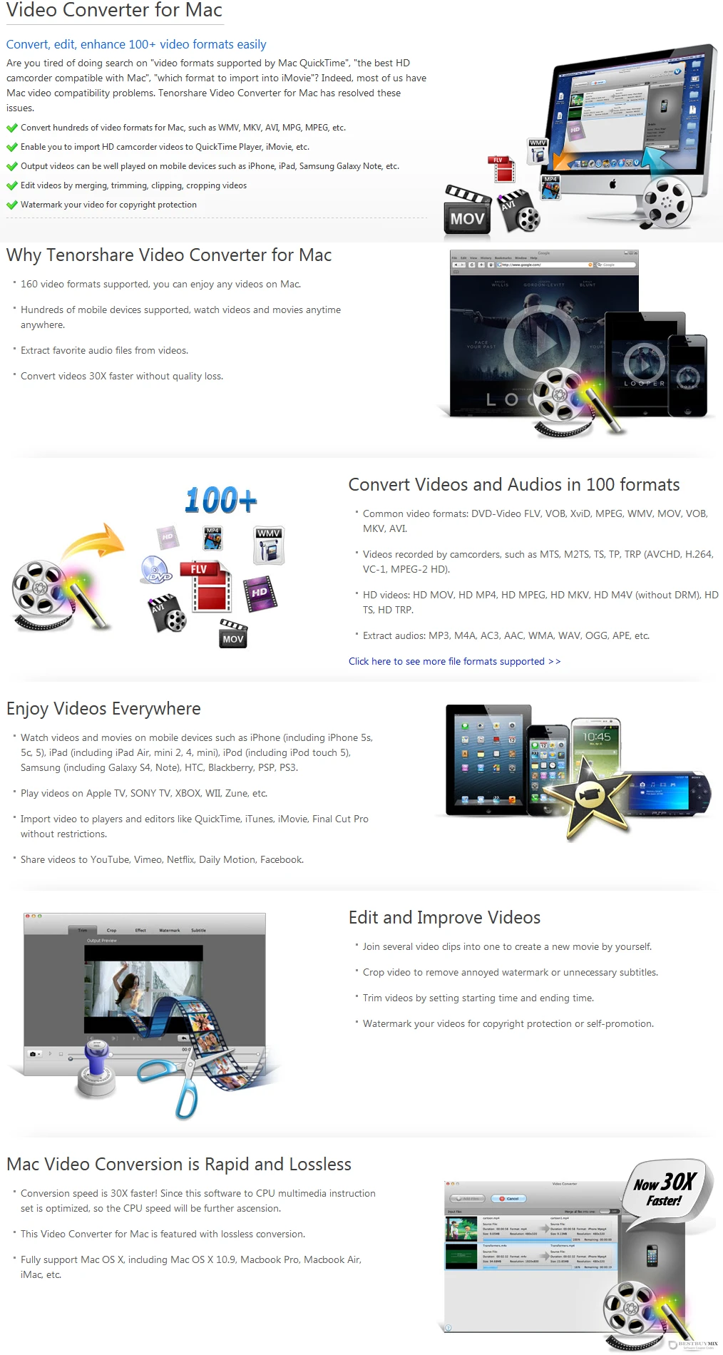 Tenorshare Video Converter for Mac