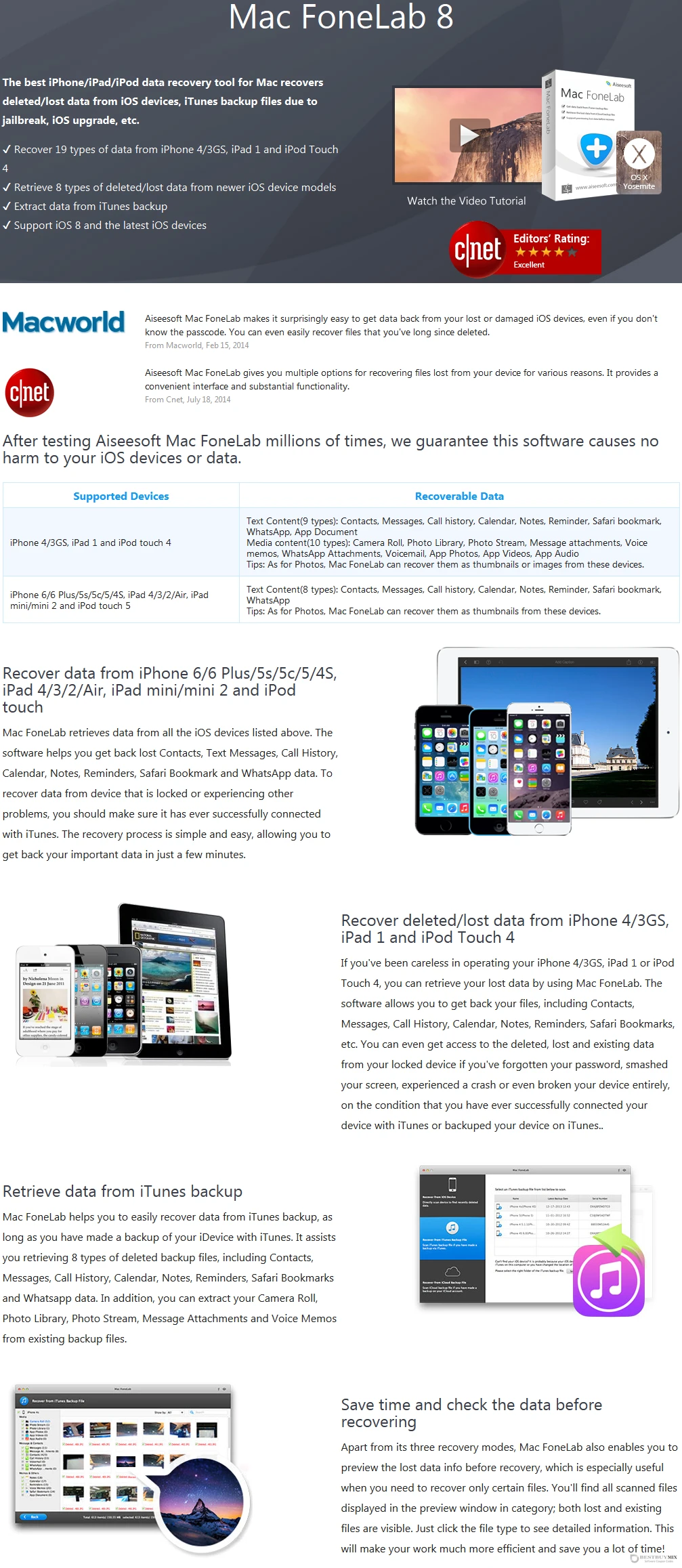 Aiseesoft Mac FoneLab 8 Discount Coupon Code