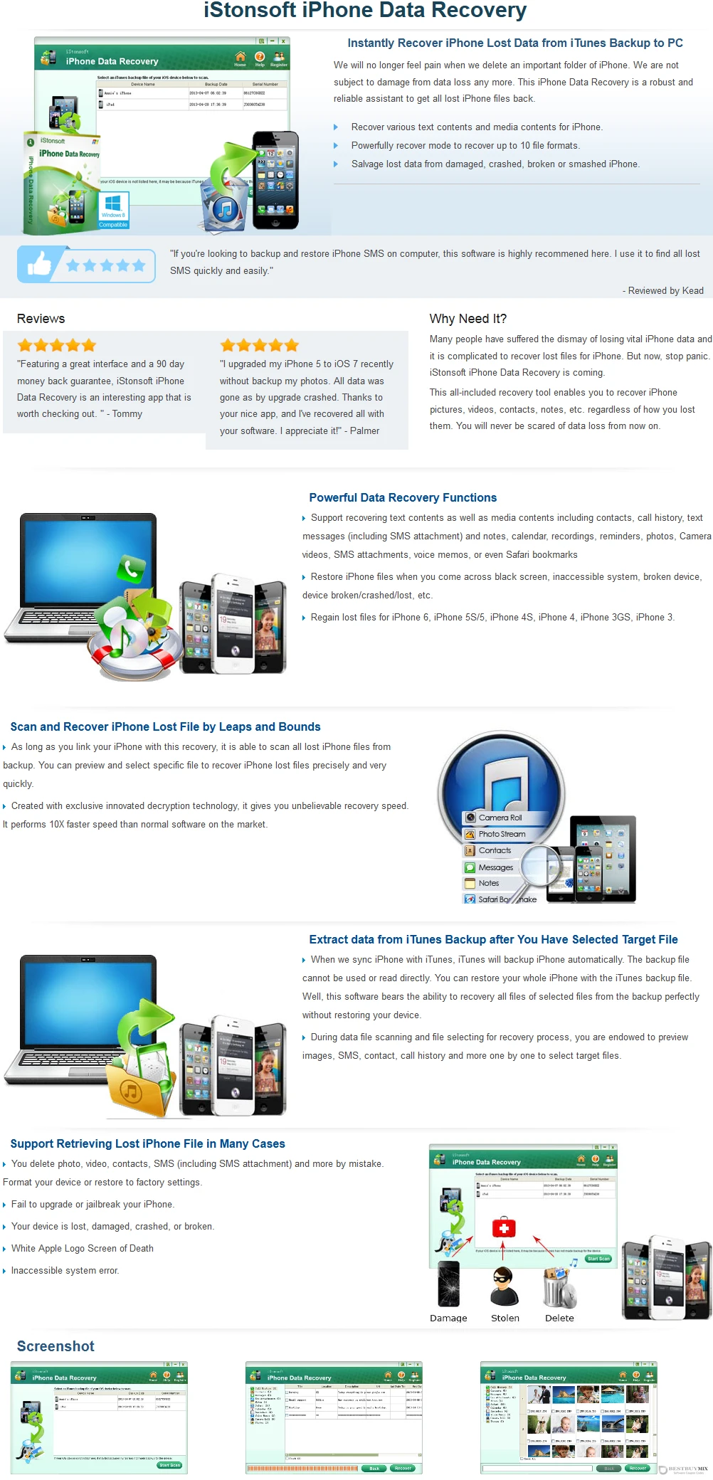 iStonsoft iPhone Data Recovery