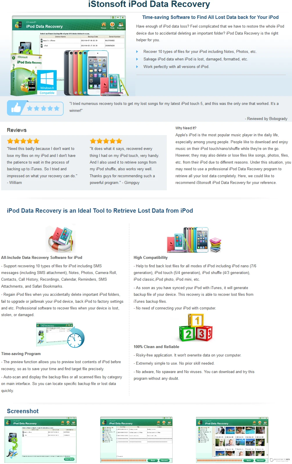 iStonsoft iPod Data Recovery