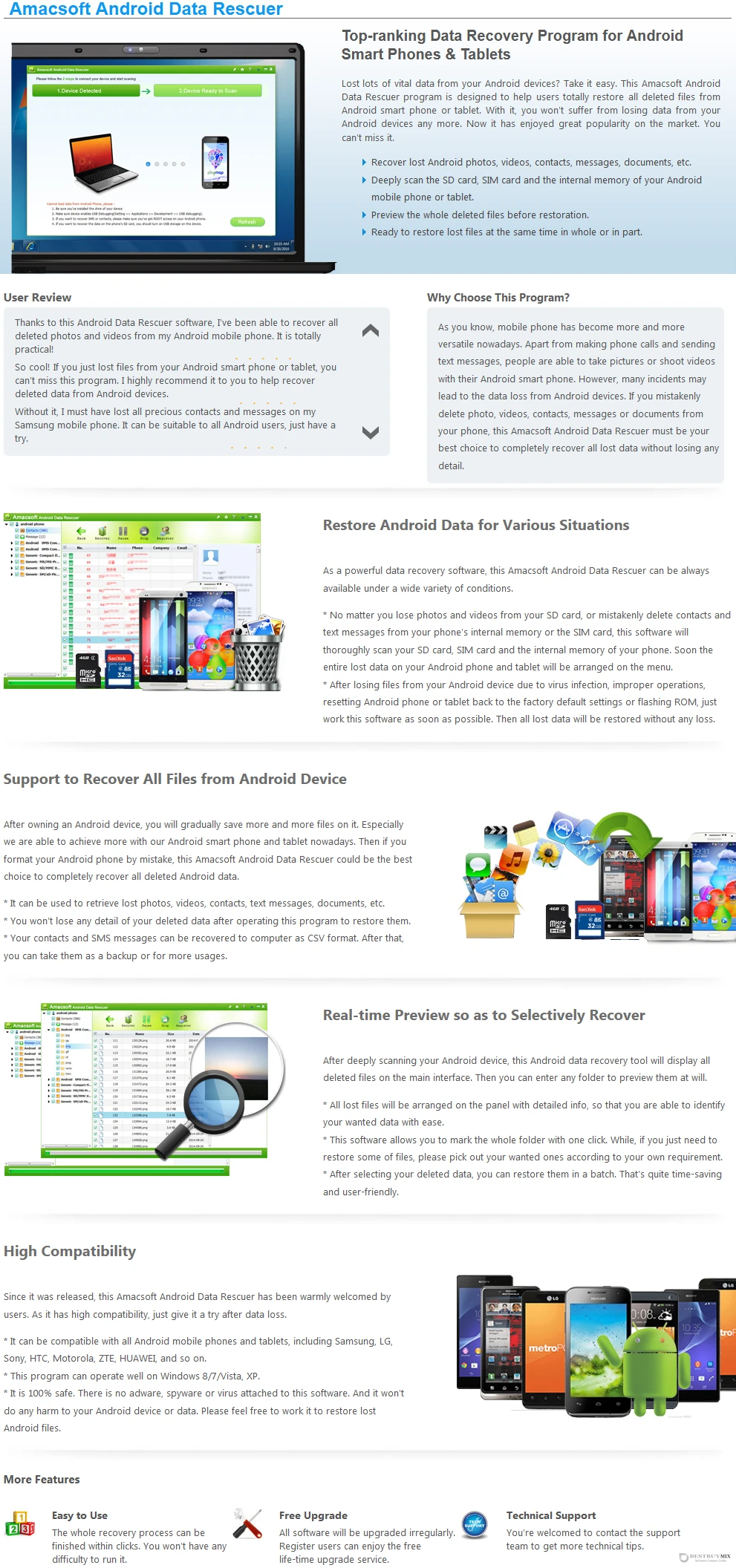 Amacsoft Android Data Rescuer
