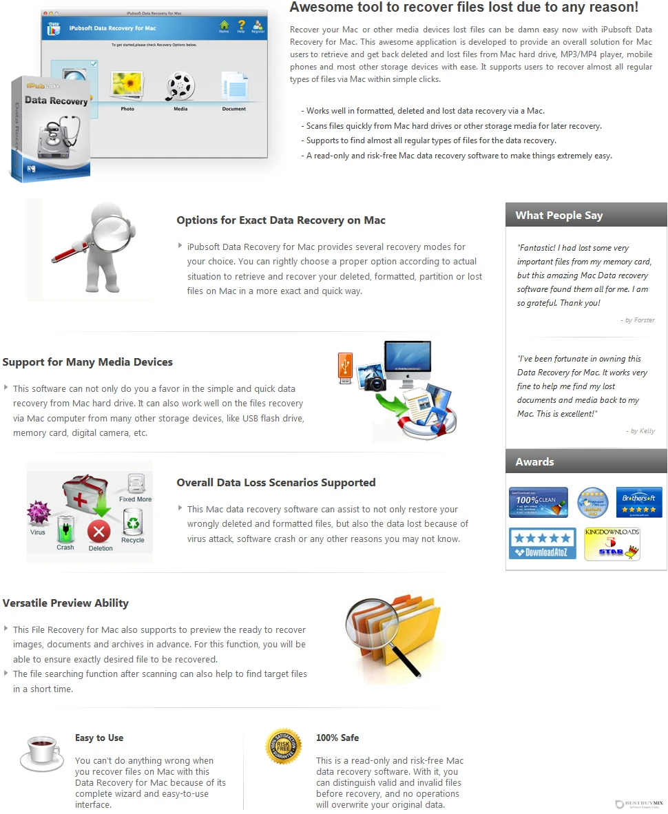 iPubsoft Data Recovery for Mac Discount Coupon Code