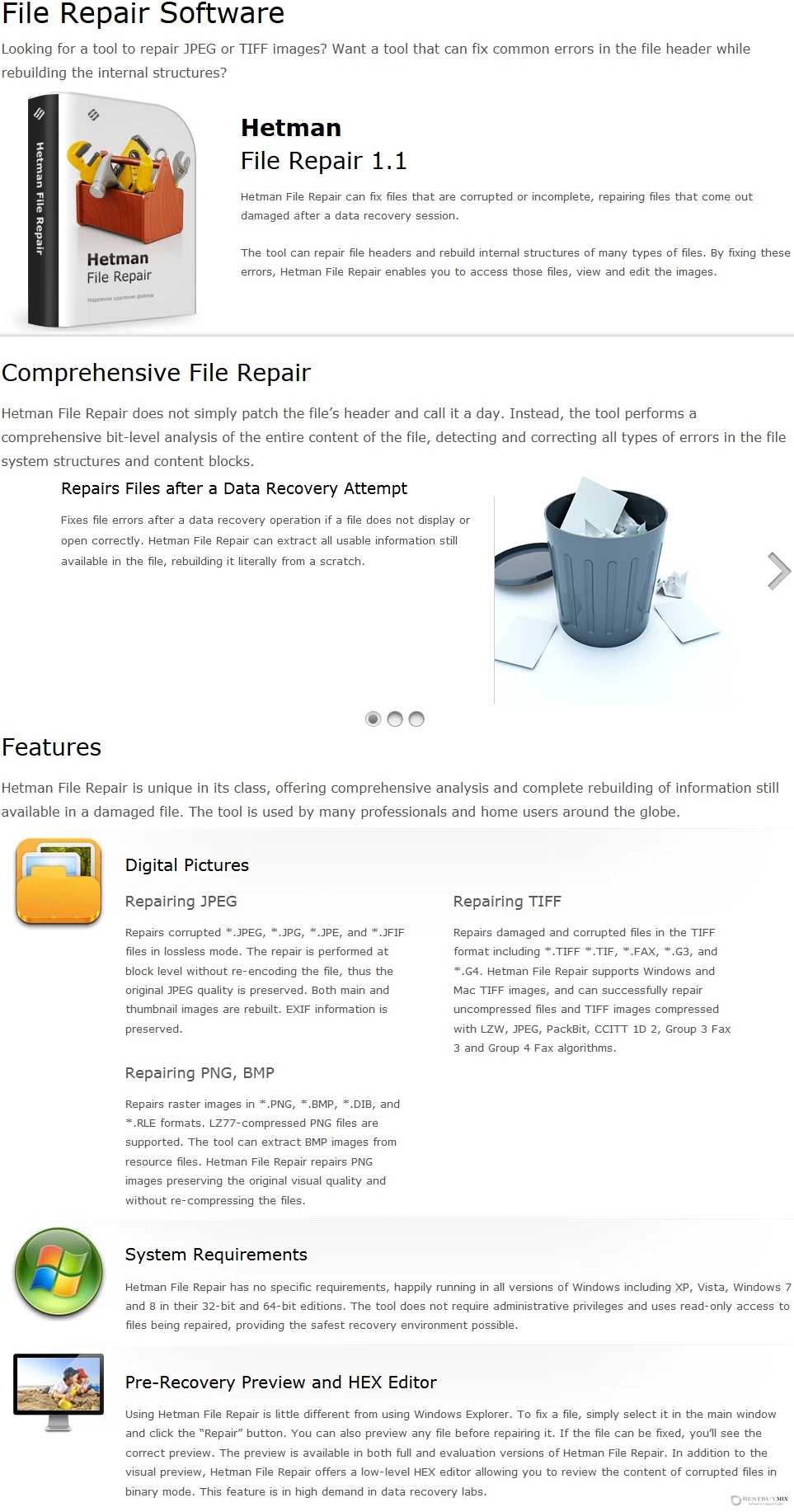 Hetman File Repair
