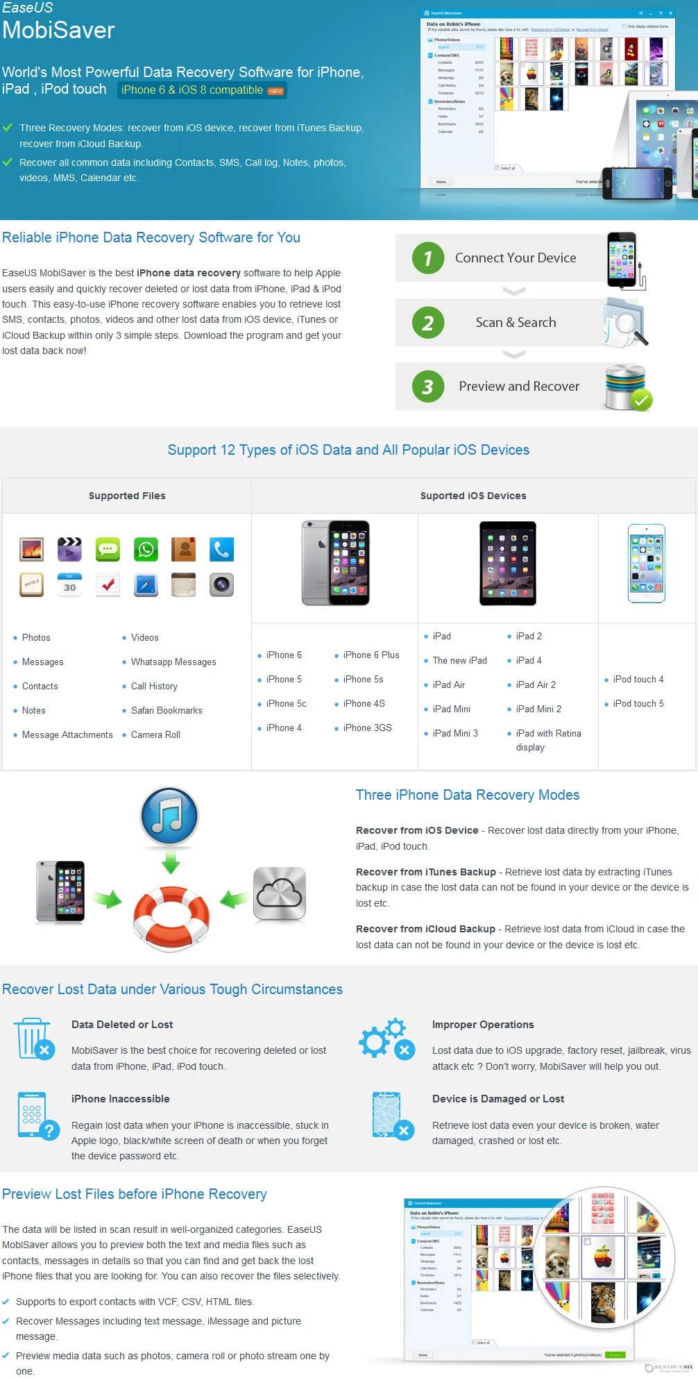 EaseUS MobiSaver Professional