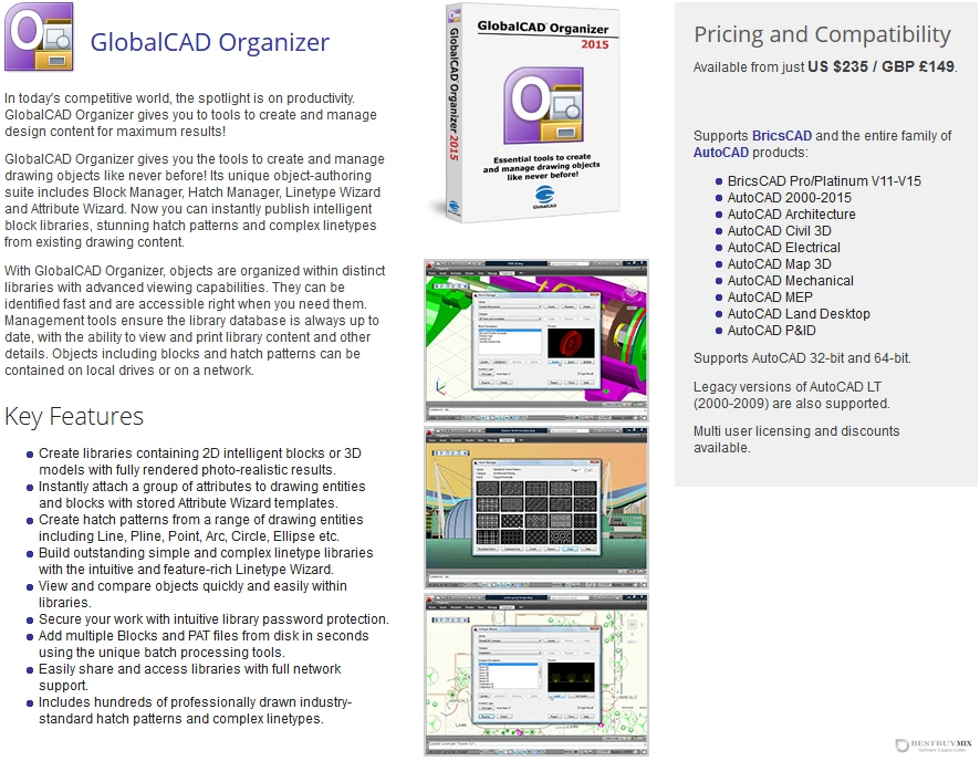 GlobalCAD Organizer Discount Coupon Code