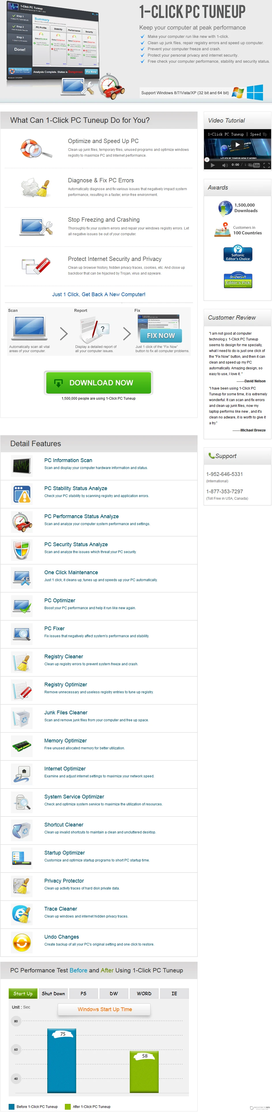 1-Click PC Tuneup Discount Coupon Code