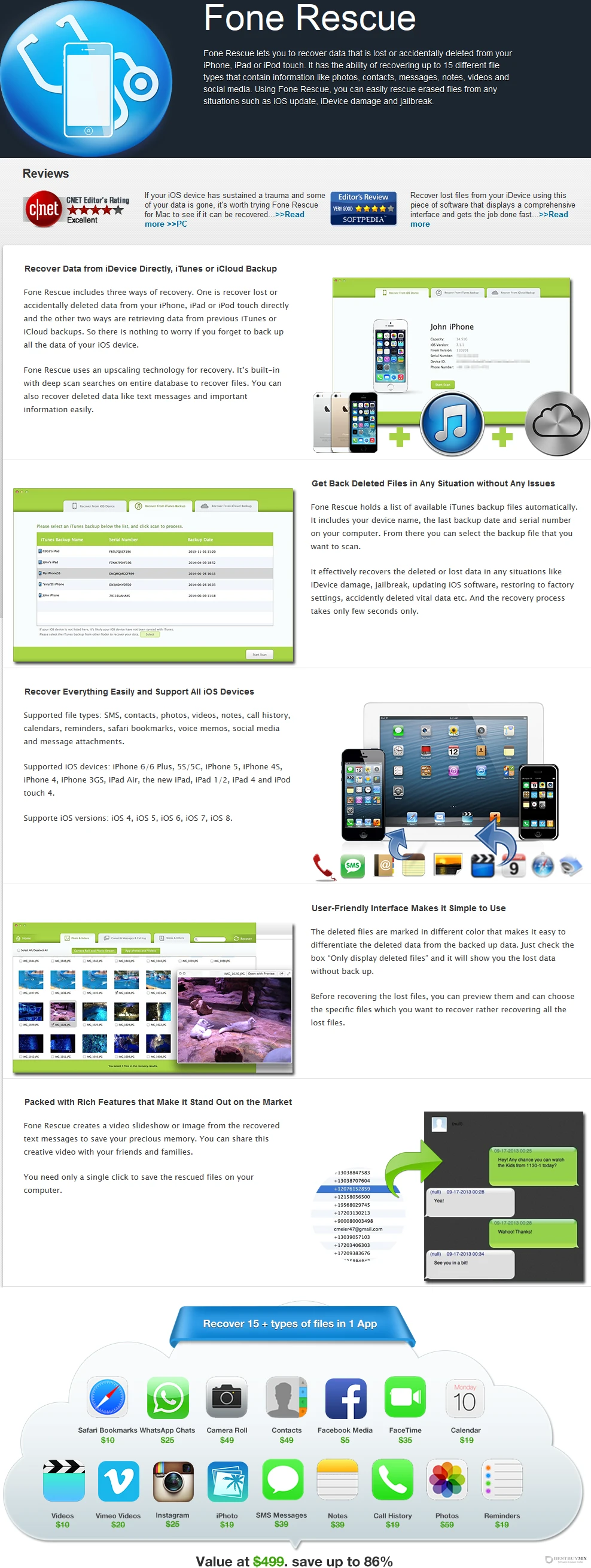 Fone Rescue for Windows