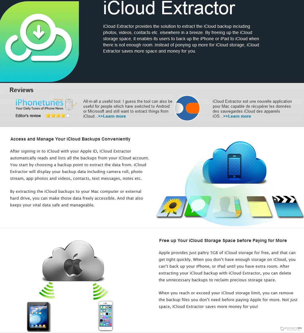iCloud Extractor for Mac Discount Coupon Code