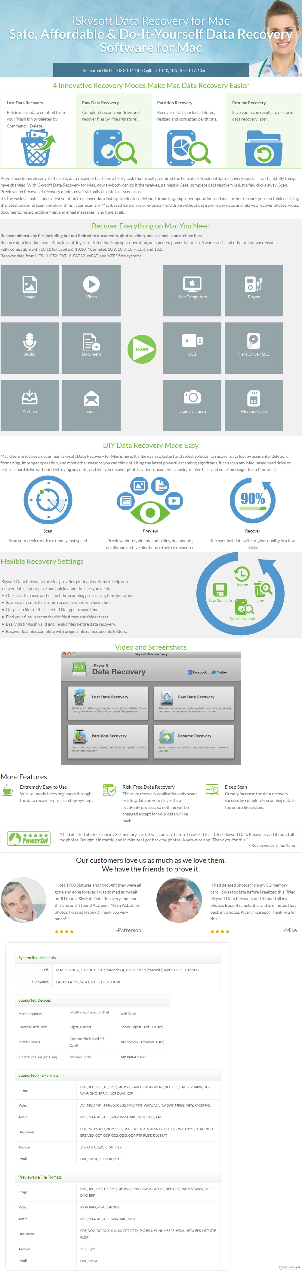 iSkysoft Data Recovery for Mac Discount Coupon Code