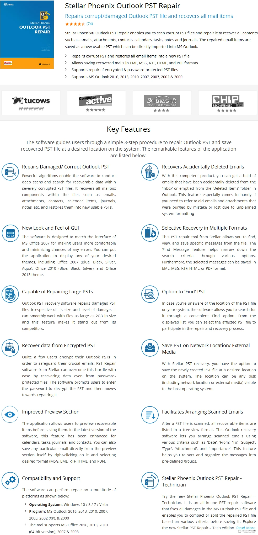 Stellar Phoenix Outlook PST Repair Discount Coupon Code